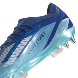 Botas de fútbol adidas X Crazyfast.1 Sg M IE6628 azul 5