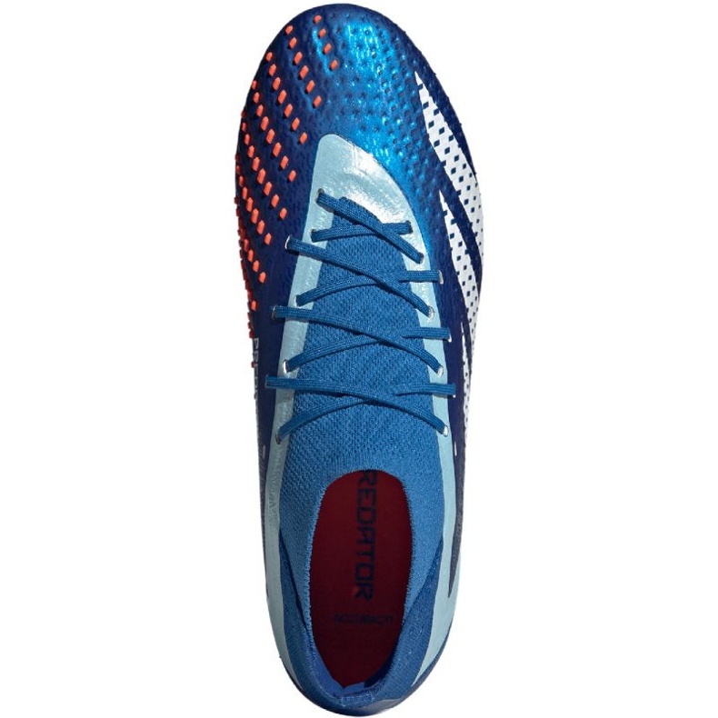 Botas de fútbol Adidas Predator Accuracy.1 Fg M GZ0038 azul 1