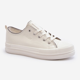 Zapatillas Mujer Piel Ecológica Big Star NN274847 Blanco 3
