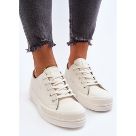 Zapatillas Mujer Piel Ecológica Big Star NN274847 Blanco 8