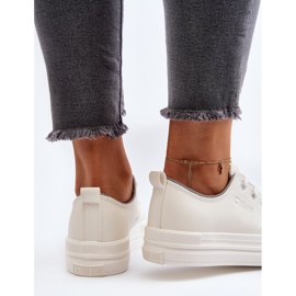 Zapatillas Mujer Piel Ecológica Big Star NN274847 Blanco 9
