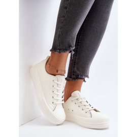 Zapatillas Mujer Piel Ecológica Big Star NN274847 Blanco 2