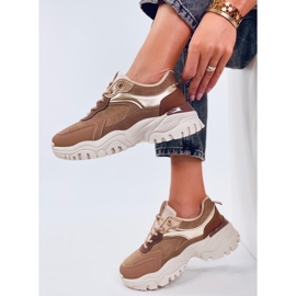 Zapatillas de mujer Bolms Caqui marrón 4