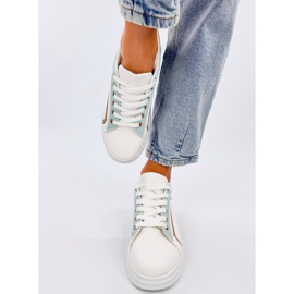 Zapatillas de mujer Ateer Azul blanco 2