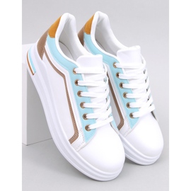 Zapatillas de mujer Ateer Azul blanco 5