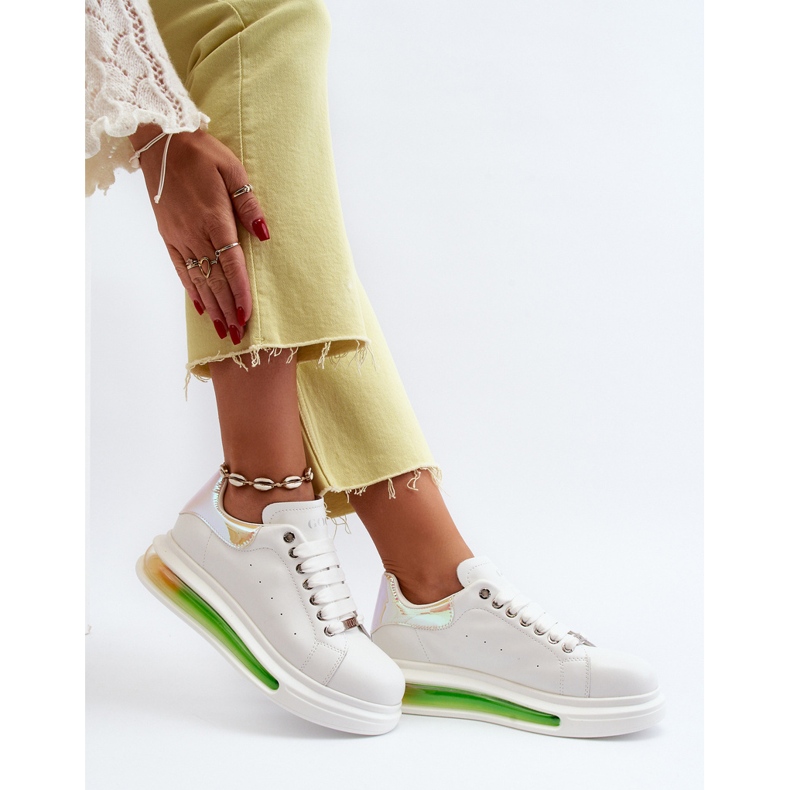 Zapatillas Mujer Piel GOE NN2N4029 Blanco 1