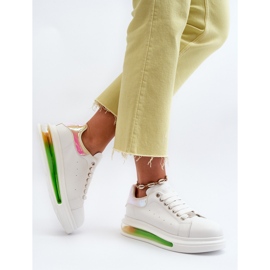 Zapatillas Mujer Piel GOE NN2N4029 Blanco 8