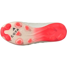 Zapatos de fútbol adidas Copa Pure 2 Elite Fg Jr IE4985 blanco 11