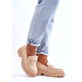 Seastar Mocasines De Mujer En Ante Beige Pure Love 1