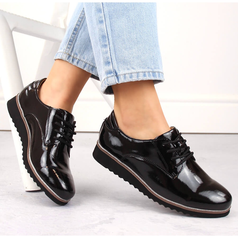 Zapatos mujer charol negro Filippo 2