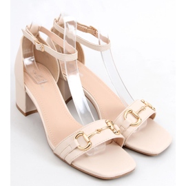 Sandalias tacón Ksenia Beige 1 Sandalias tacón Ksenia Beige 1