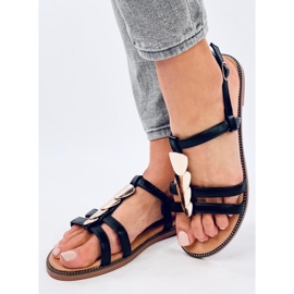 Sandalias mujer Hermine Negro 2
