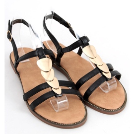 Sandalias mujer Hermine Negro 4