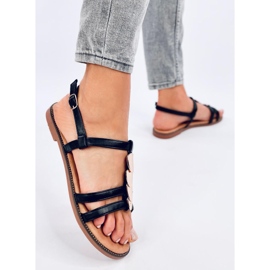 Sandalias mujer Hermine Negro 3
