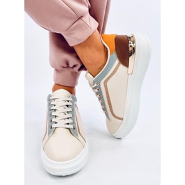 Deportivas mujer Duries Beige 1