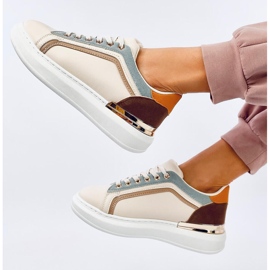 Deportivas mujer Duries Beige 4
