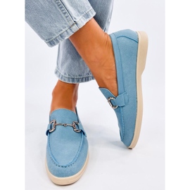 Mocasines mujer Milva Azul 1