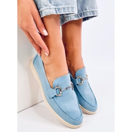 Mocasines mujer Milva Azul 4