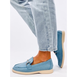 Mocasines mujer Milva Azul 3