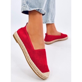 Alpargatas mujer Sotera Rojo 5