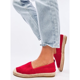 Alpargatas mujer Sotera Rojo 3