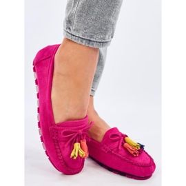 Mocasines Tamla Fucsia Flecos rosa 2