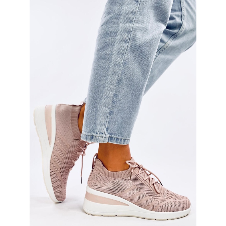 Croft Deportivas cuña rosa 2