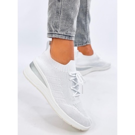 Zapatillas Croft blancas con cuña blanco 4