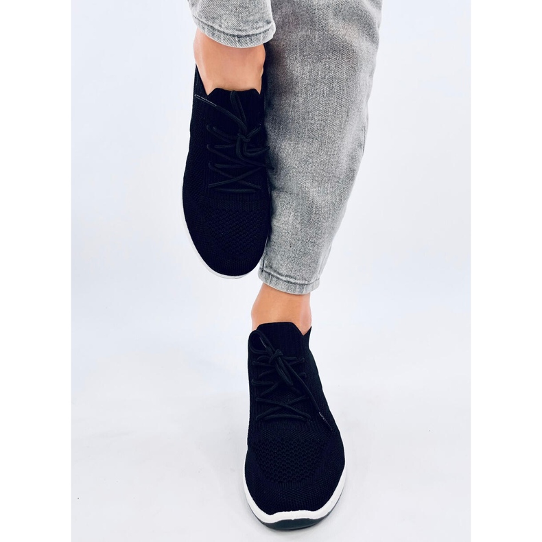 Zapatillas Croft negras con cuña negro 1