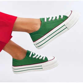 Moorel Zapatillas doble suela verde 4