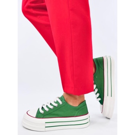 Moorel Zapatillas doble suela verde 3