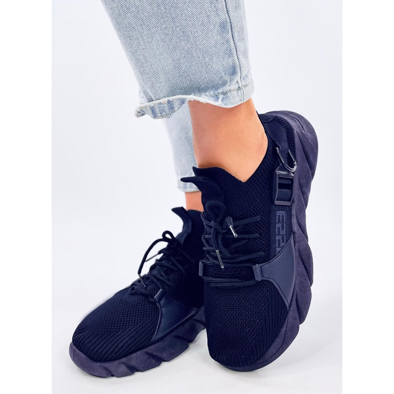 Wades zapatillas tipo calcetín en azul marino 1 Wades zapatillas tipo calcetín en azul marino 1