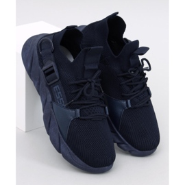 Wades zapatillas tipo calcetín en azul marino 5