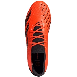 Botas de fútbol Adidas Predator Accuracy.1 Low Fg GW4574 naranja 1