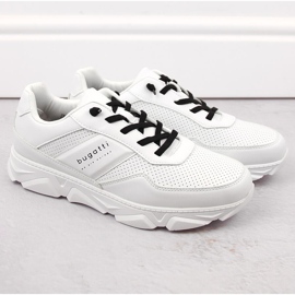 Zapatillas deportivas cómodas de hombre en color blanco Bugatti 1