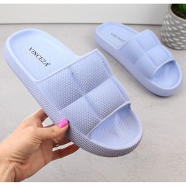 Pantuflas mujer celeste Vinceza 76052 violeta 4