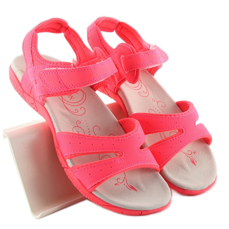Sandalias deportivas mujer rosa fuerte rosado 1 Sandalias deportivas mujer rosa fuerte rosado 1