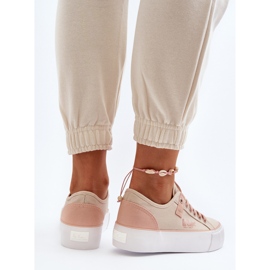 Lee Cooper LCW-24-31-2196 Zapatillas Deportivas de Tela para Mujer, Beige 2 Lee Cooper LCW-24-31-2196 Zapatillas Deportivas de Tela para Mujer, Beige 2