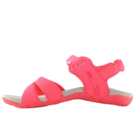 Sandalias deportivas mujer rosa fuerte rosado 3
