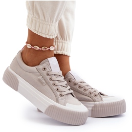 Zapatillas de Mujer con Suela Gruesa Lee Cooper LCW-24-31-2178 Gris 11