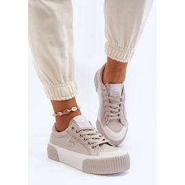 Zapatillas de Mujer con Suela Gruesa Lee Cooper LCW-24-31-2178 Gris 6