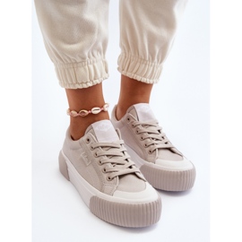 Zapatillas de Mujer con Suela Gruesa Lee Cooper LCW-24-31-2178 Gris 9