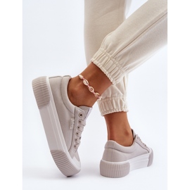 Zapatillas de Mujer con Suela Gruesa Lee Cooper LCW-24-31-2178 Gris 10