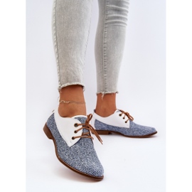 Zapatos Planos Mujer Piel Maciejka 06461-17 Azul 3