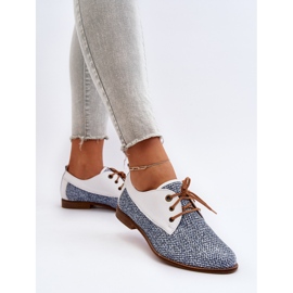 Zapatos Planos Mujer Piel Maciejka 06461-17 Azul 4