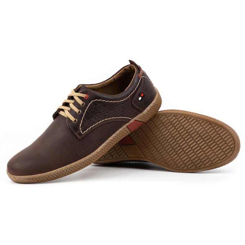 Antex Zapatos informales de hombre 302GT, marrón 7