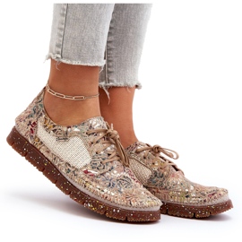 Zapatos Mujer Estampados Maciejka 06347-04 Beige 9