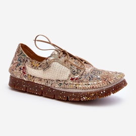 Zapatos Mujer Estampados Maciejka 06347-04 Beige 1