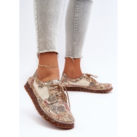 Zapatos Mujer Estampados Maciejka 06347-04 Beige 3
