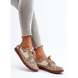 Zapatos Mujer Estampados Maciejka 06347-04 Beige 8